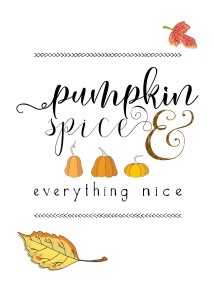 Pumpkin, Spice & Everything Nice!